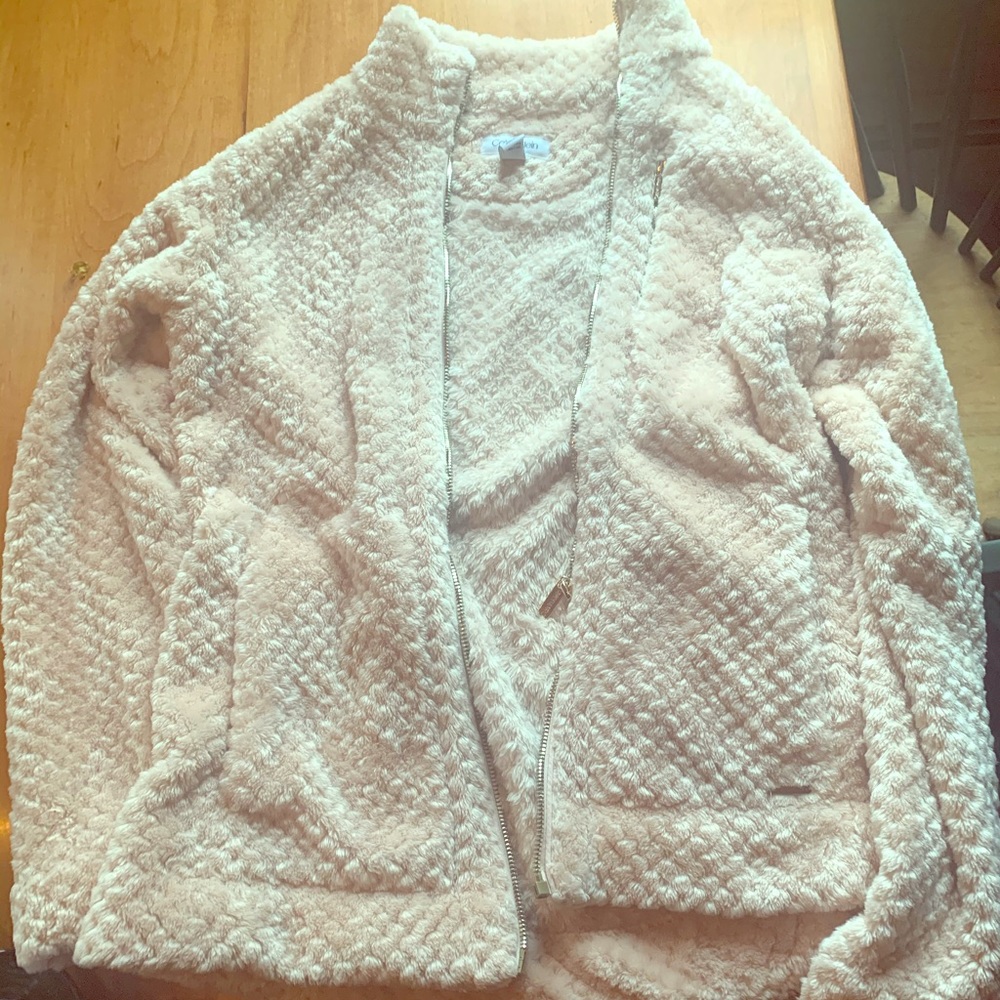 Calvin Klein cozy plush jacket